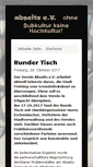Mobile Screenshot of abseits.org